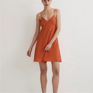 NWT Madewell Layton Mini Slip Dress